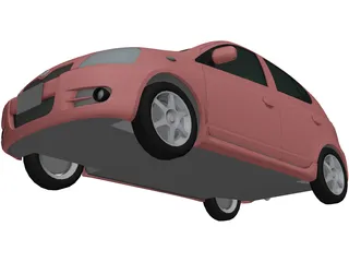 Toyota Yaris 3D Model