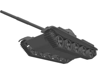 T-55 Tank 3D Model