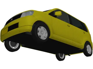 Mitsubishi eK Wagon [Japan] 3D Model