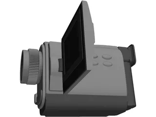 Hurst Video Camera 3D Model