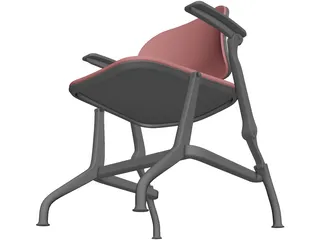 Steelcase Cachet Chair 3D Model