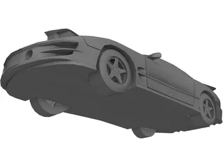 Pontiac Trans Am WS6 3D Model