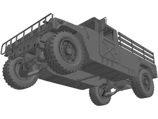 HUMVEE 2-door 3D Model