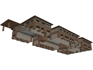Multi Purpose Building 3D Model