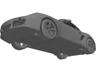 Porsche Cayman S 3D Model