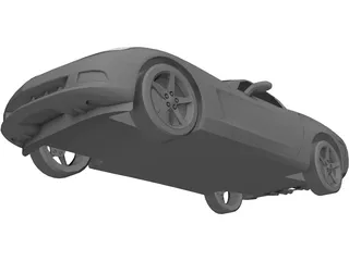 Chevrolet Corvette C6 3D Model