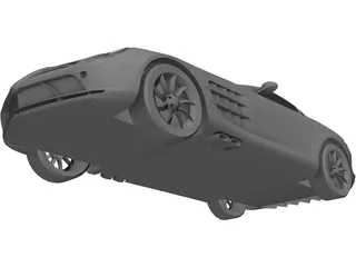 Mercedes-Benz SLR McLaren 3D Model