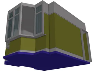 Lounge Room 3D Model