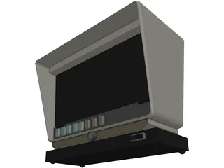 Microfilm Reader 3D Model