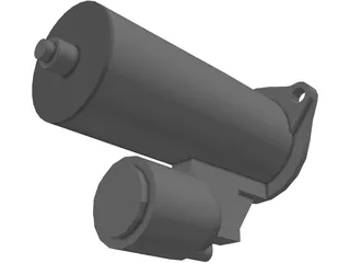 Starter Motor 3D Model