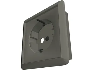 Plug Socket 3D Model