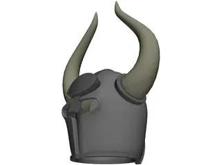 Viking Helmet 3D Model