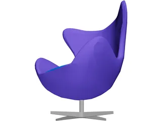 Egg Chair 3316 [Arne Jacobsen Classic] 3D Model