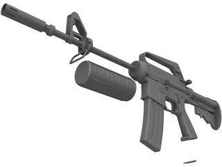 Rifle 3D Model