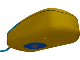 Computer Mouse 3D Model