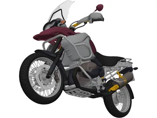 BMW R1200GS 3D Model