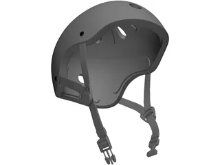 Bike Helmet 3D Model