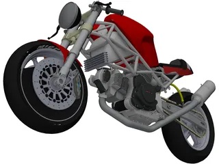 Ducati Monster 3D Model