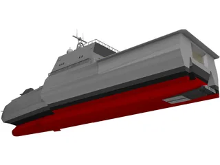 USS Independence (LCS-2) 3D Model