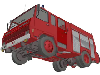 Renault Camiva Berliet 770 (1981) 3D Model