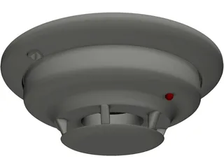 Fire Detector 3D Model