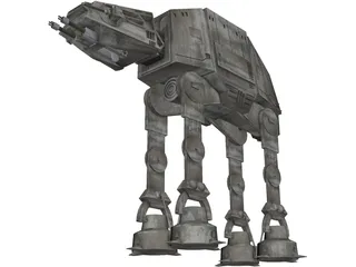 Star Wars Imperial Walker (AT-AT) 3D Model