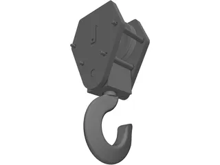 Crane Hook 3D Model