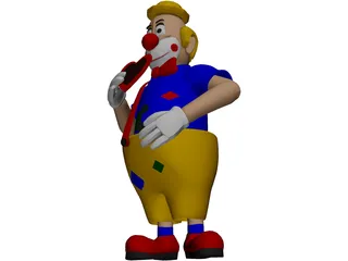 Clown 3D Model
