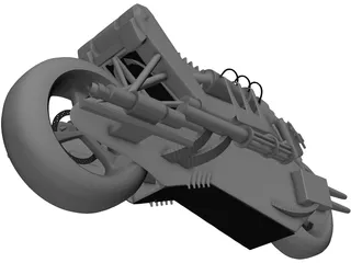 Mototerminator 3D Model