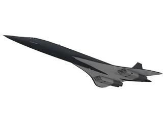 Concorde 3D Model