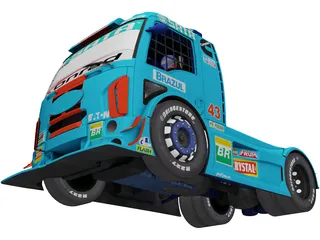 Ford Cargo DF Motorsport 3D Model