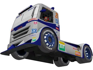 Iveco Stralis Dakarmotors 3D Model