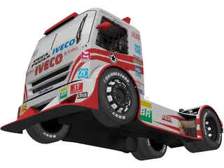 Iveco Stralis Lucar Motorsports 3D Model