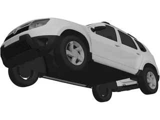 Dacia Duster (2012) 3D Model