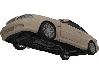 Volvo C70 Coupe 3D Model