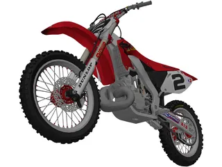 Honda CR 250 3D Model