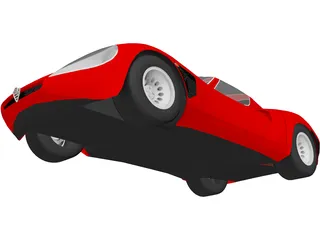 Alfa Romeo 33 Stradale 3D Model