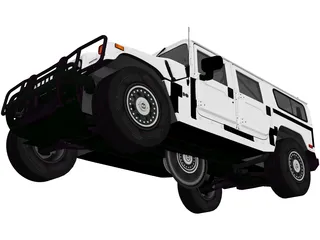 Hummer H1 Alpha 3D Model