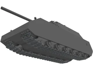 Panzer Maus 3D Model