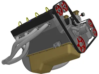 Vinson Engine 3D Model