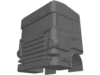 Scania Topline Cabin 3D Model