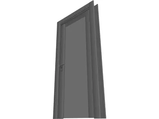 Modern Door 3D Model