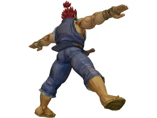 Street Fighter Akuma 3D Stl