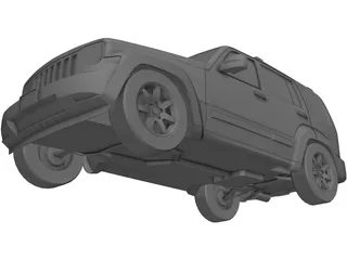 Jeep Liberty (2010) 3D Model