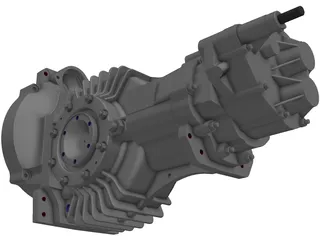 Mendeola MD5 Gearbox 3D Model