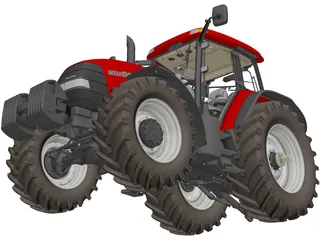 Tractor Case MXM 190 3D Model