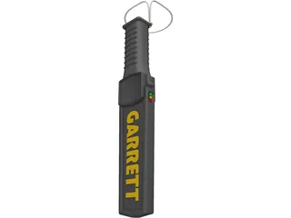 Garrett Security Wand 3D Model