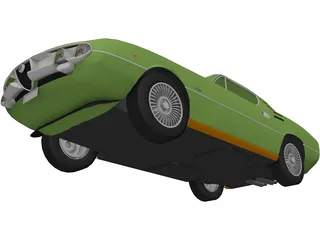 Alfa Romeo Montreal 3D Model