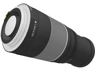 Canon Zoom Lens EF 75-300mm 1:4-5.6 3D Model