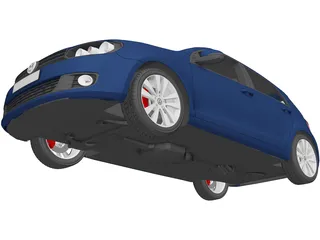 Volkswagen Golf 5 3D Model